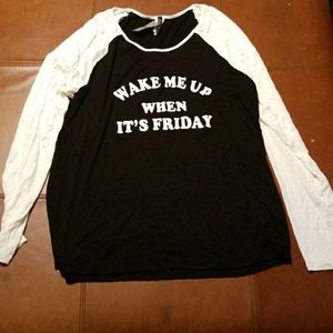 wet seal plus 2x top black and cream new with tag